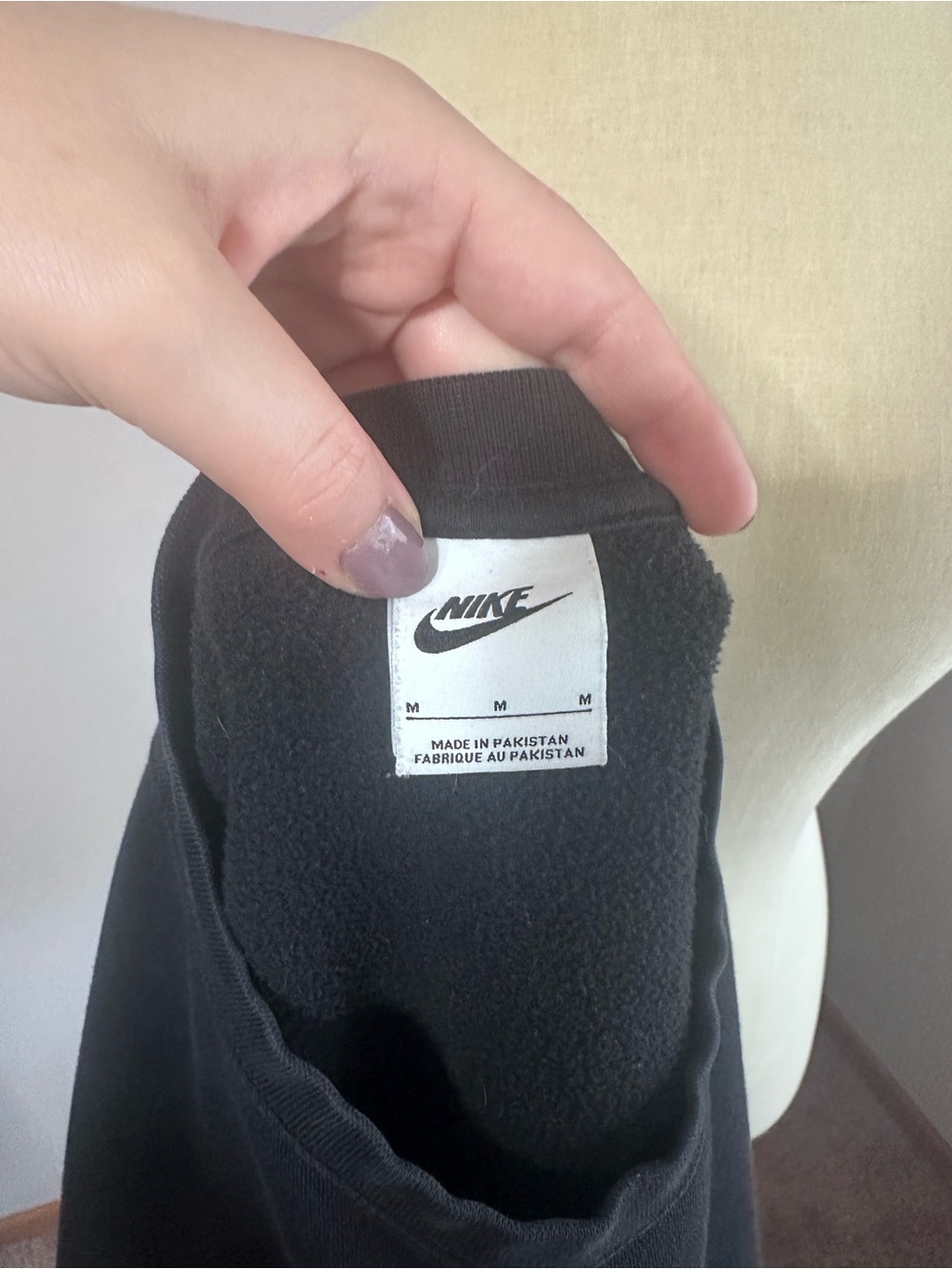 Nike Phoenix Fleece Crew Neck Pullover Sweatshirt - Picture 4 of 7